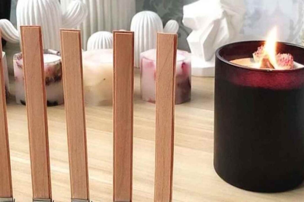 wooden candle Wick 