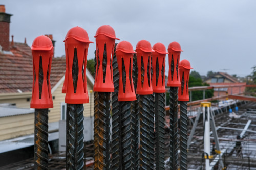 The Importance of safety strip Use on Exposed Steel Reinforcement